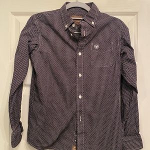 Boys' Ariat collared shirt